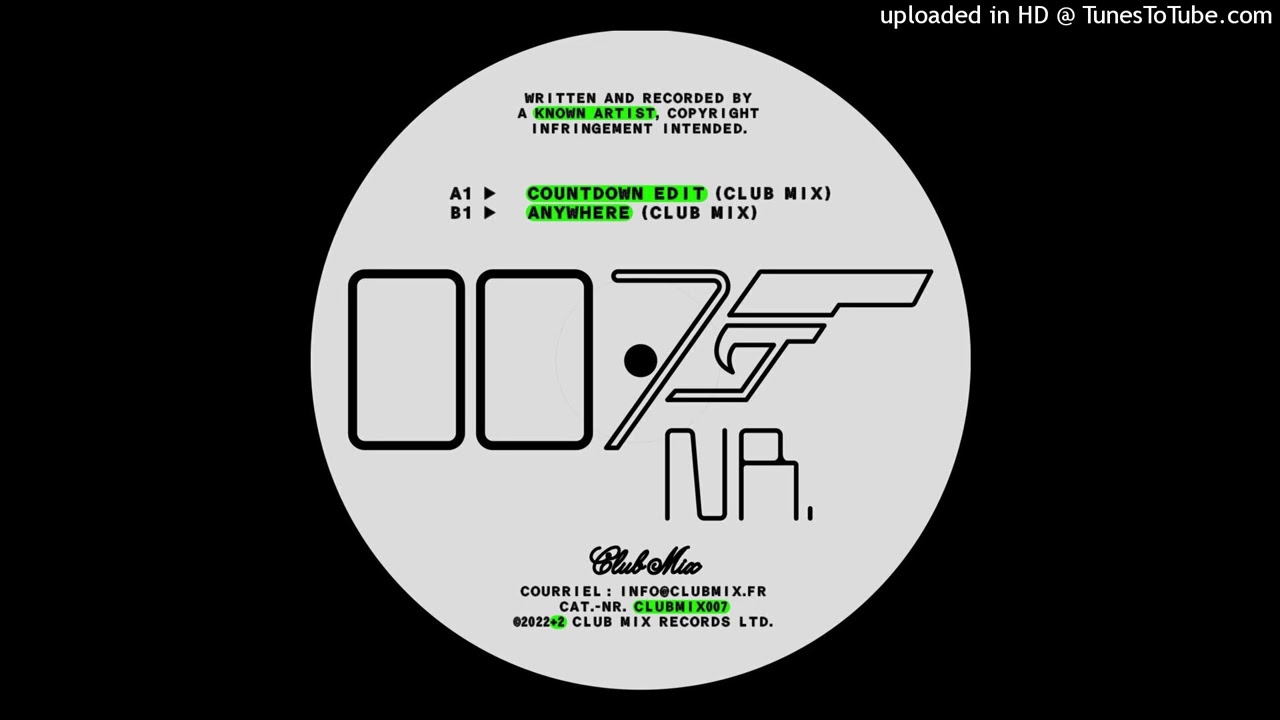 Known Artist - Countdown Edit (Club Mix)