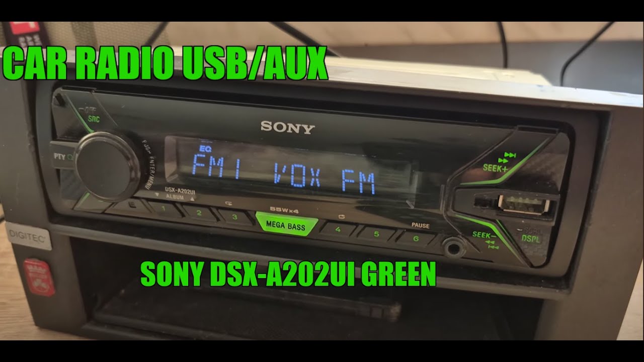 Sony DSX-A202UI Radio samochodowe 