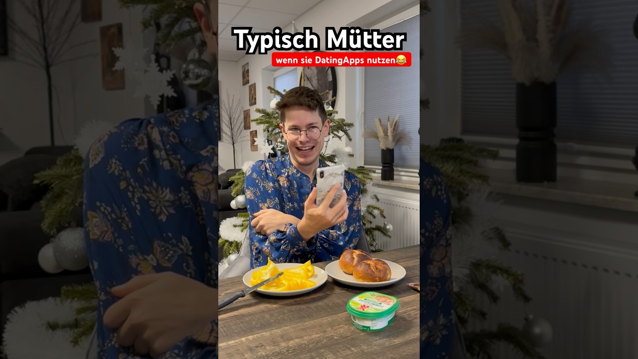 Typisch M&uuml;tter - wenn sie DatingApps nutzen😂 itsofficialmarco