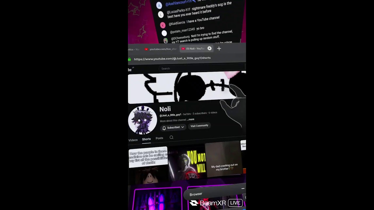 Draglag is playing FNAF VR live!