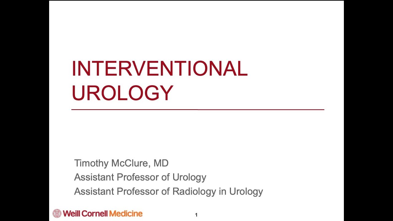 Interventional Urology