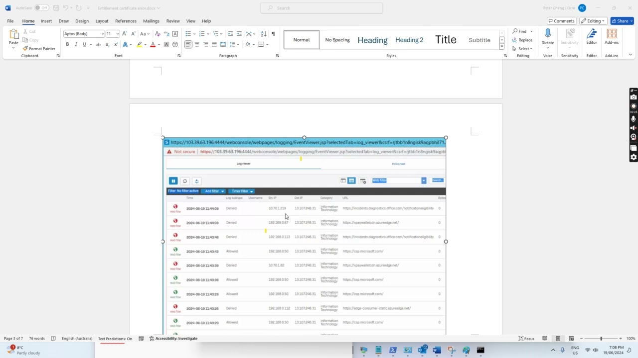 Microsoft Outlook   how to fix the security alert popping up for certificate not trust issue