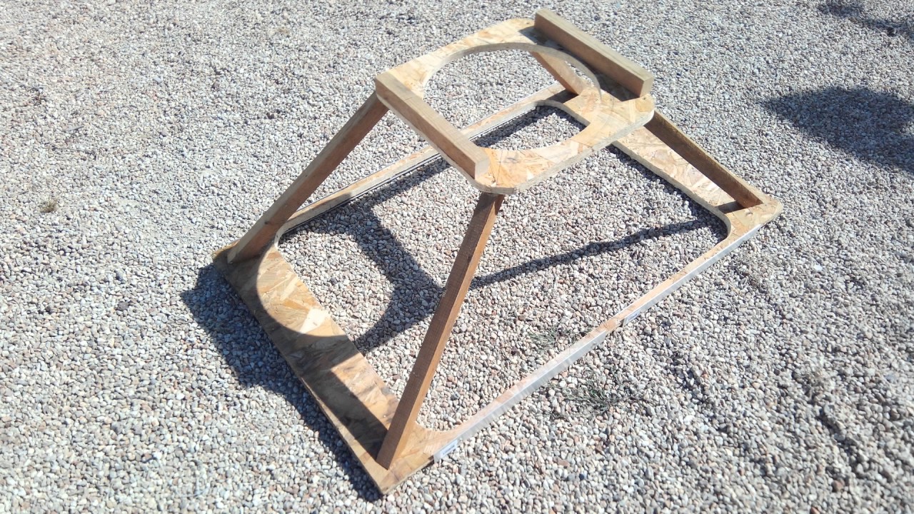 Construction d'un concentrateur solaire avec une lentille de Fresnel