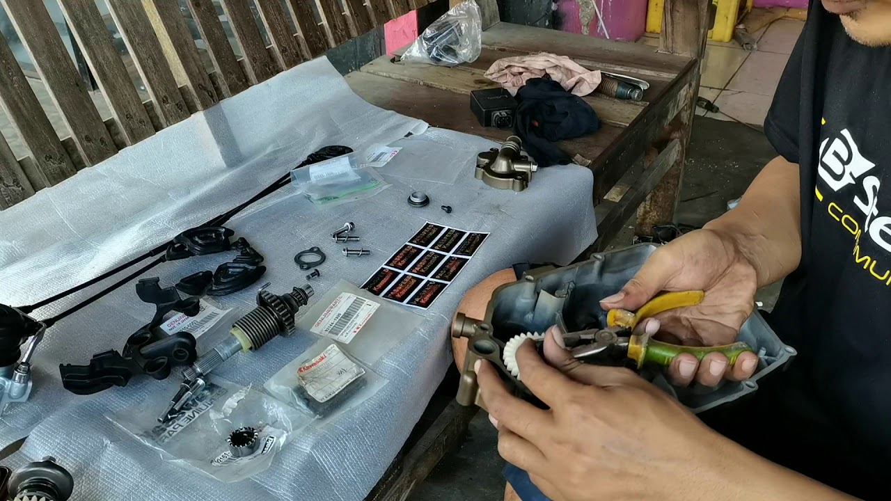 NINJA ZX SILVER | PASANG AUTO CLEANING HI KIPS SERPICO
