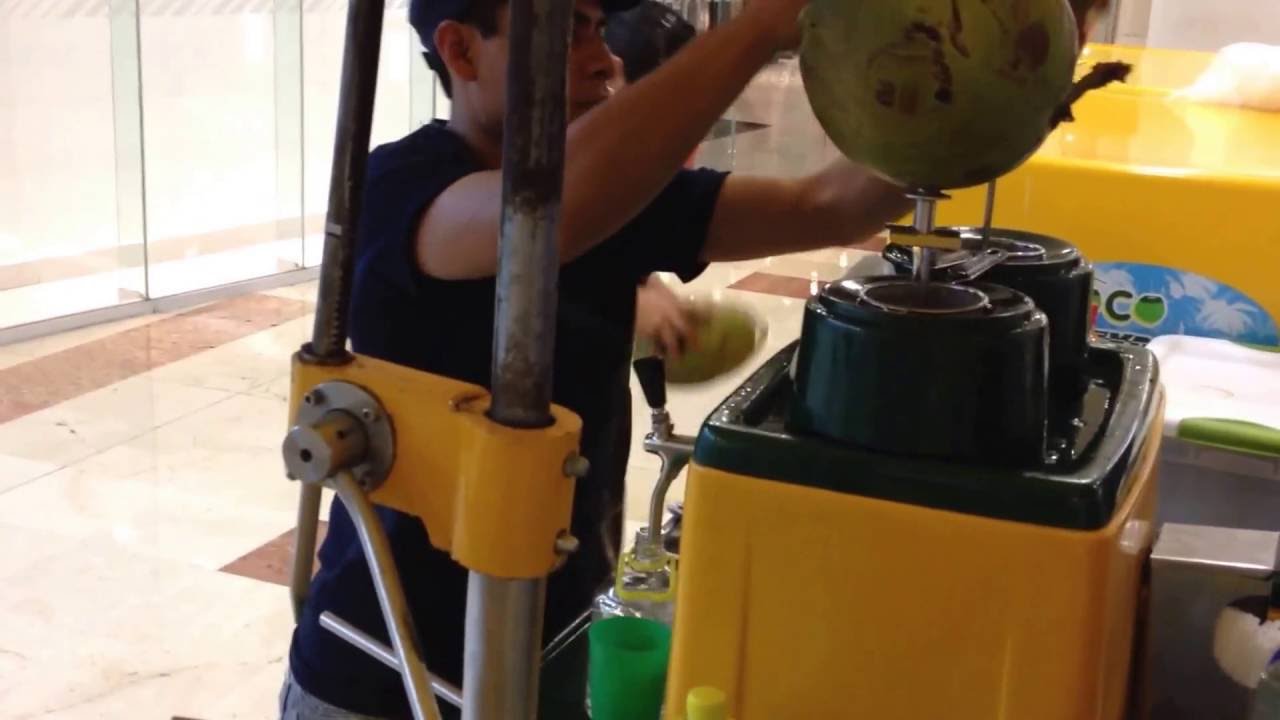 coconut water extraction fresh straight from coconut how to extract