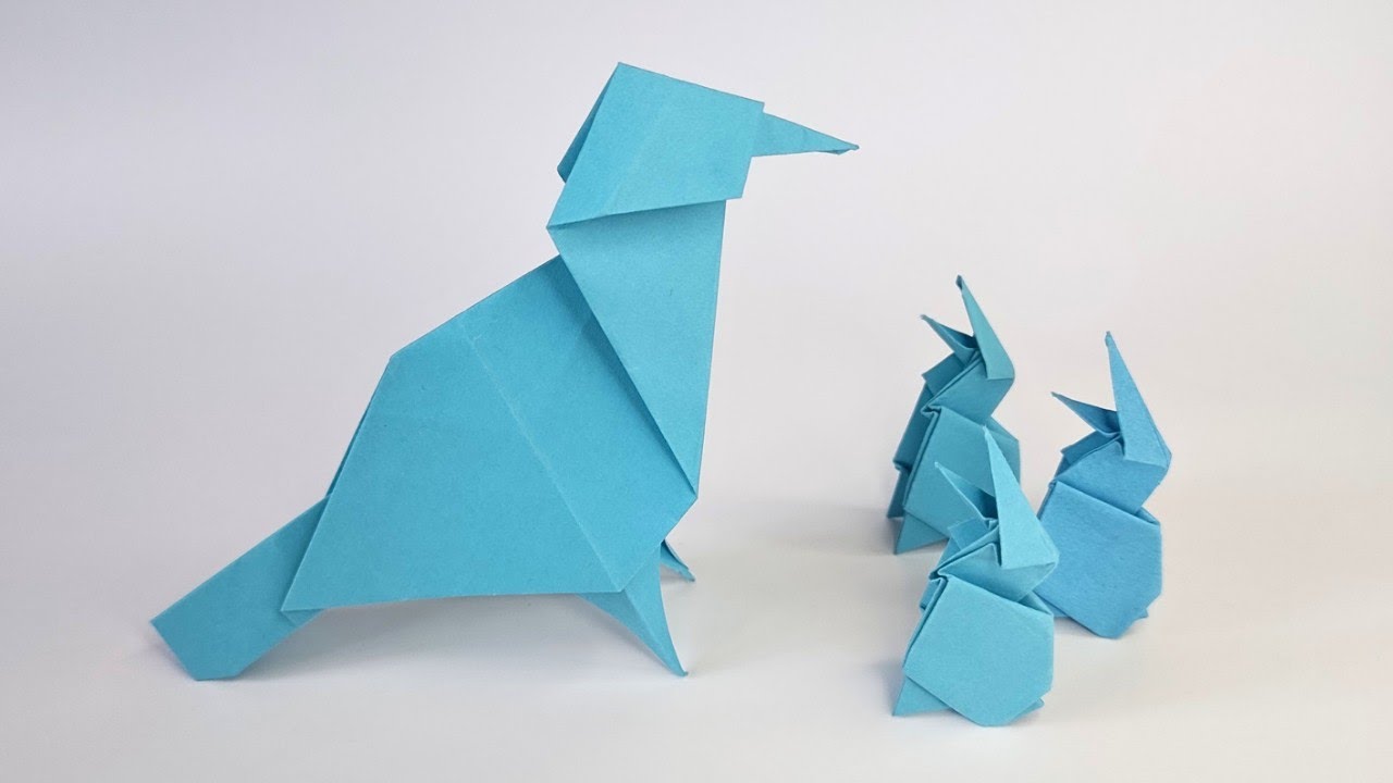 Akira Yoshizawa's EXPERT Origami BIRD FAMILY Designs