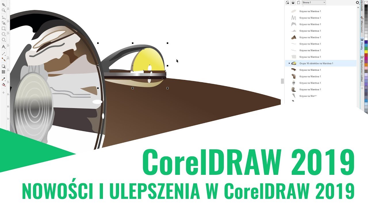Nowości CorelDRAW 2019. Co nowego w wersji 21 Corela. Niedestrukcyjne efekty. Obiekty