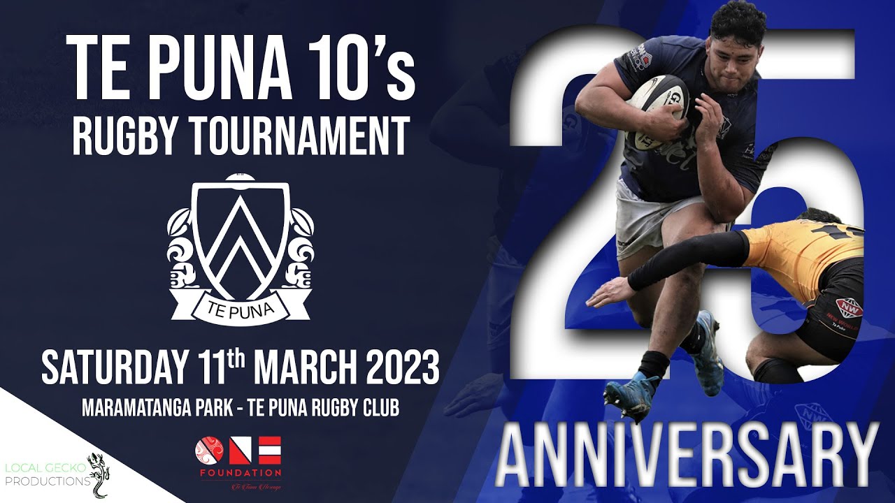 REPLAY | Te Puna 10's Rugby Tournament |  25th Anniversary | 11th March 2023 - Local Gecko TV