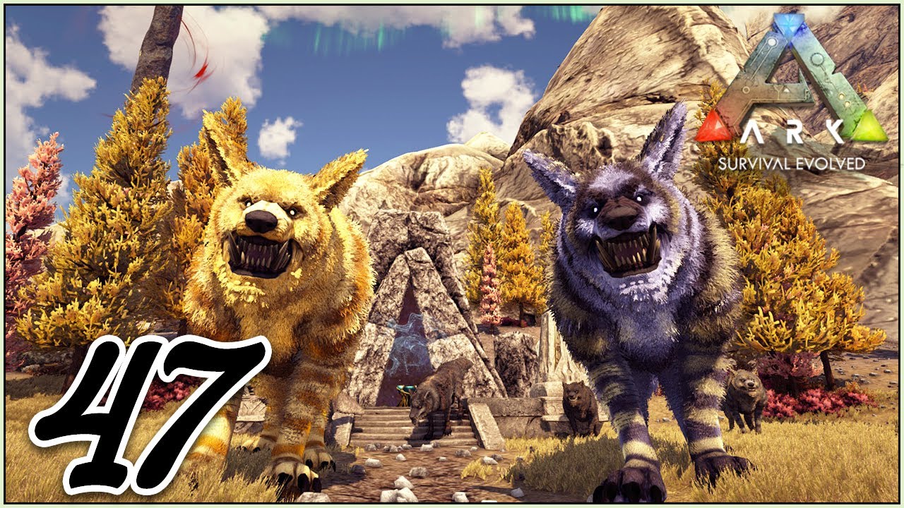 HATI ET SKOLL ME BARRENT LE CHEMIN (Mini Boss Fjordur) : #47 Ark Vanilla Objectif finir le jeu 100%