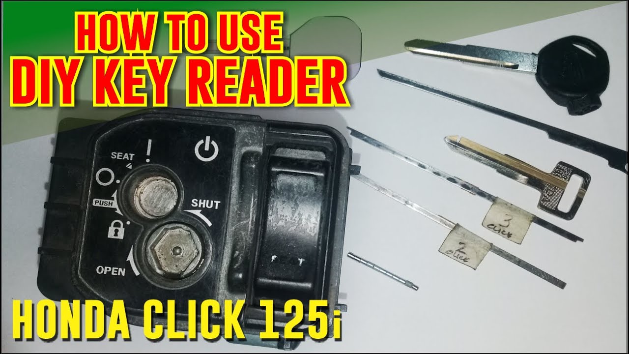 HOW TO USE DIY KEY READER - HONDA CLICK 125I