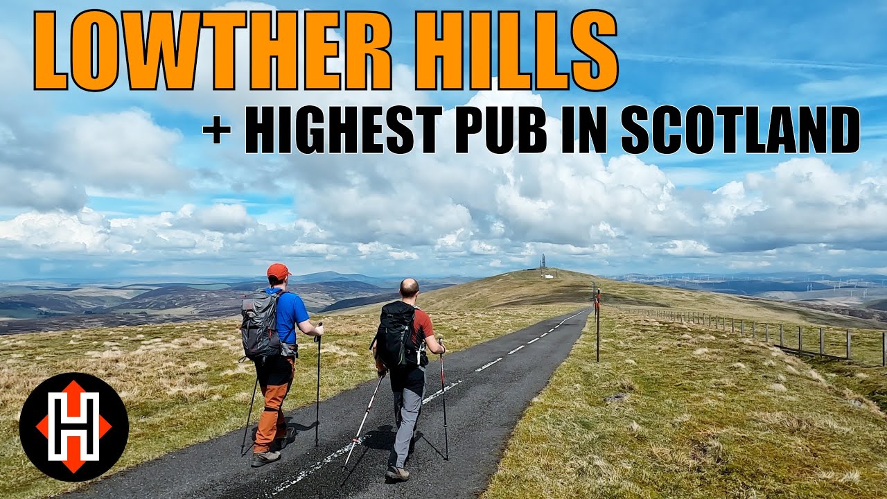 The Lowther Hills and the Highest Pub in Scotland | Green Lowther, Lowther Hill | Wanlockhead
