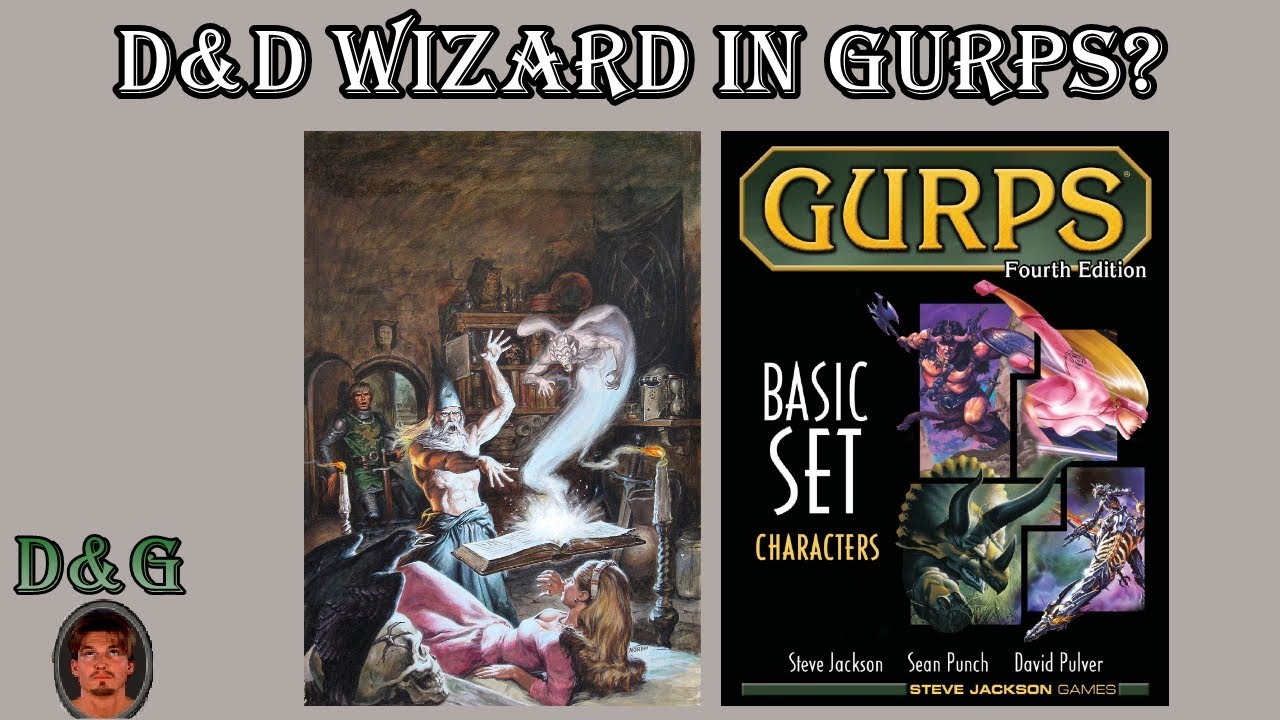 How to make a D&D wizard in GURPS?
