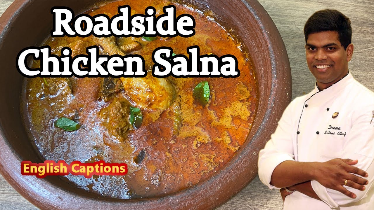 How to Make Chicken Salna | Street Style Salna Recipe | CDK #234 | Chef Deena's Kitchen