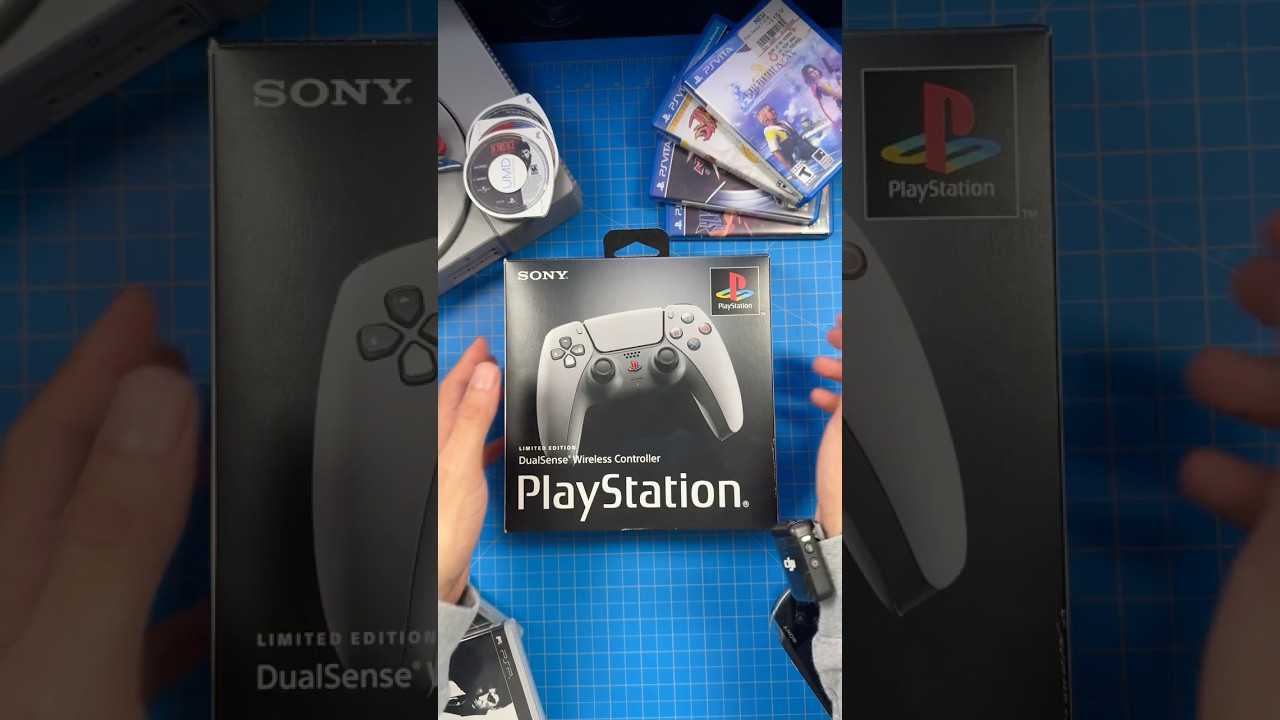 PlayStation 30th PS5 DualSense Controller Unboxing ASMR