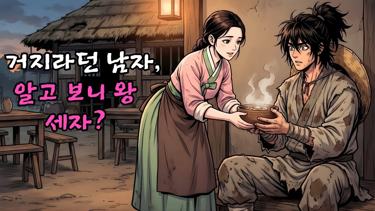 백성을 살피기 위해 거지로 신분을 숨긴 왕자, 그를 멸시하지 않고 돕던 외딴 주막집 딸과 신분을 초월한 사랑에 빠지다.