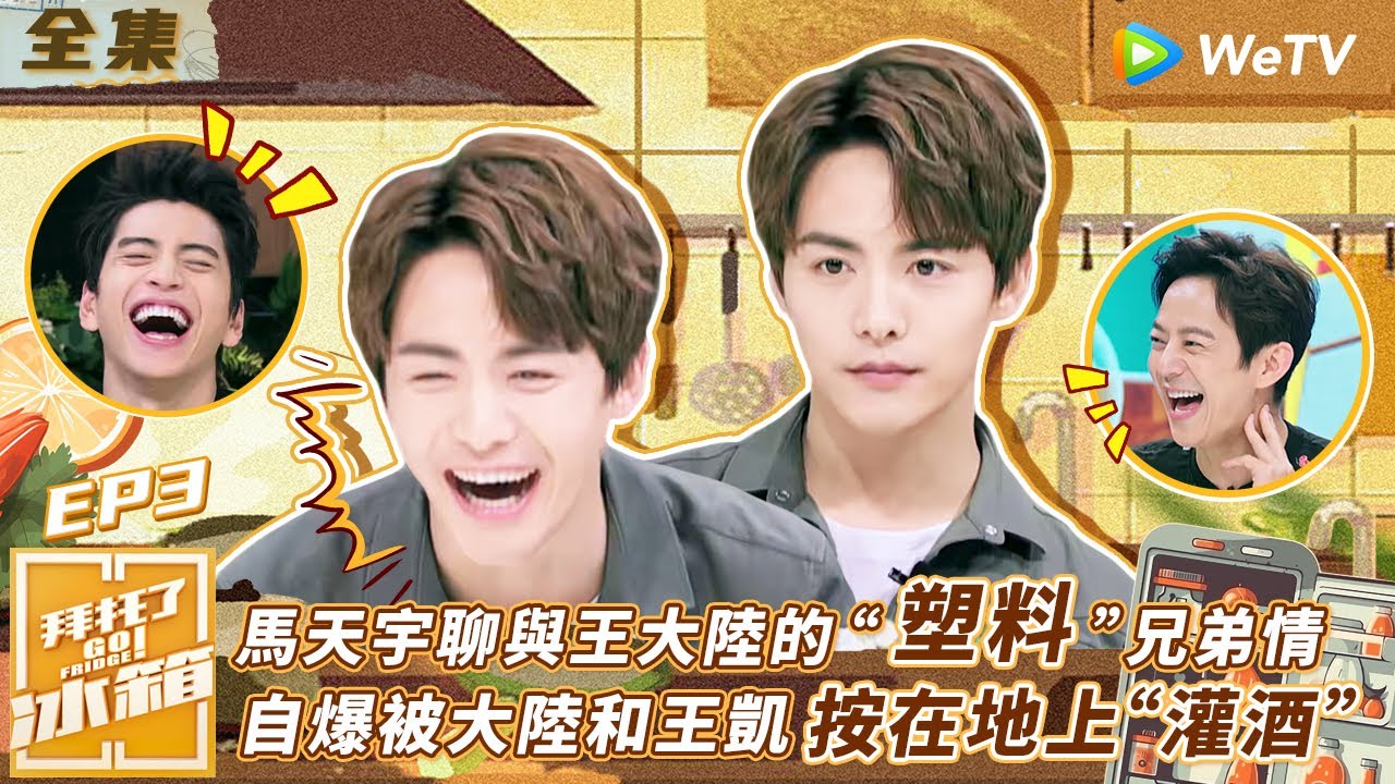 【拜託了冰箱S4 EP3】馬天宇談與王大陸的“塑料”兄弟情 自爆被大陸和王凱按在地上灌酒 | WeTV綜藝經典