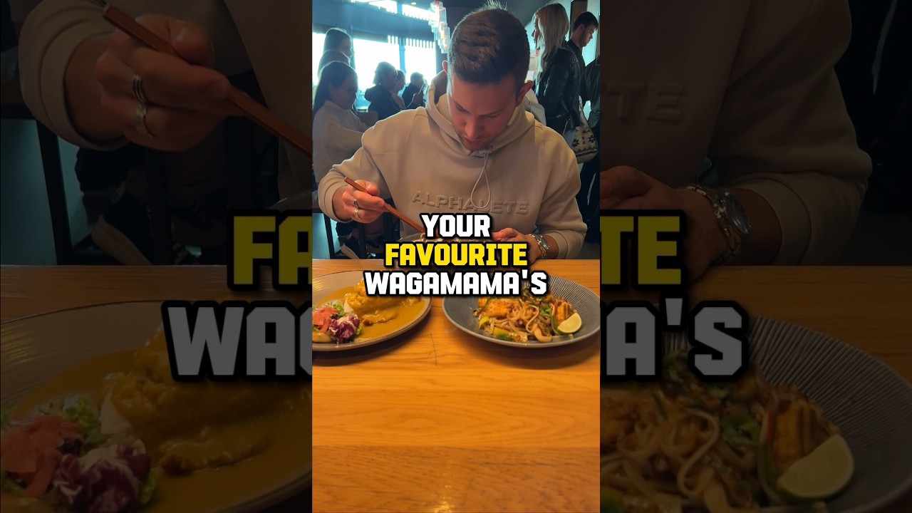 Wagamama&rsquo;s has HOW much protein in it⁉️ #protein #shorts #fitness #gymmotivation #food