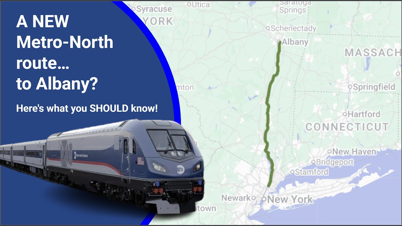 A NEW, CHEAP, Metro North line is opening this spring.... to Albany?