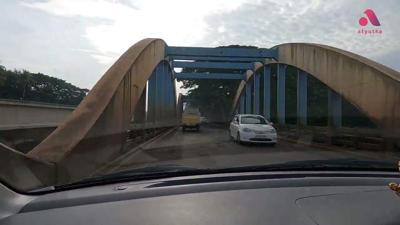 Kuttippuram Bridge and the BharataPuzha - കുറ്റിപ്പുറം പാലവും ഭാരതപ്പുഴയും