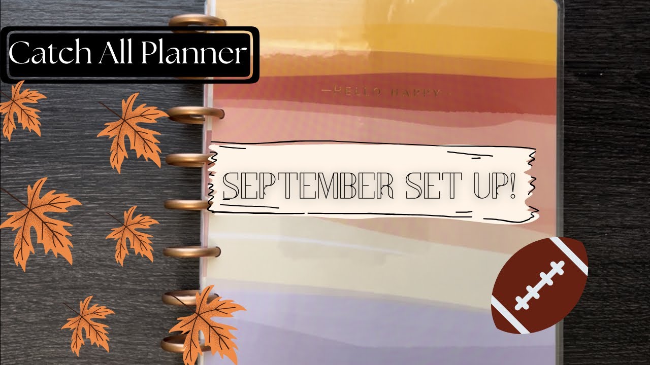 September Planner Set Up 2025