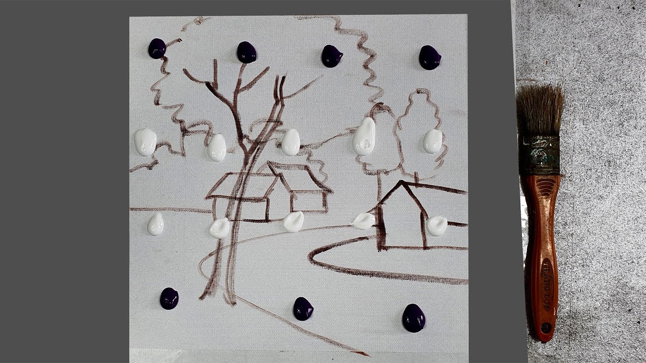 Art painting, surreal landscape / Clear origins for everyone