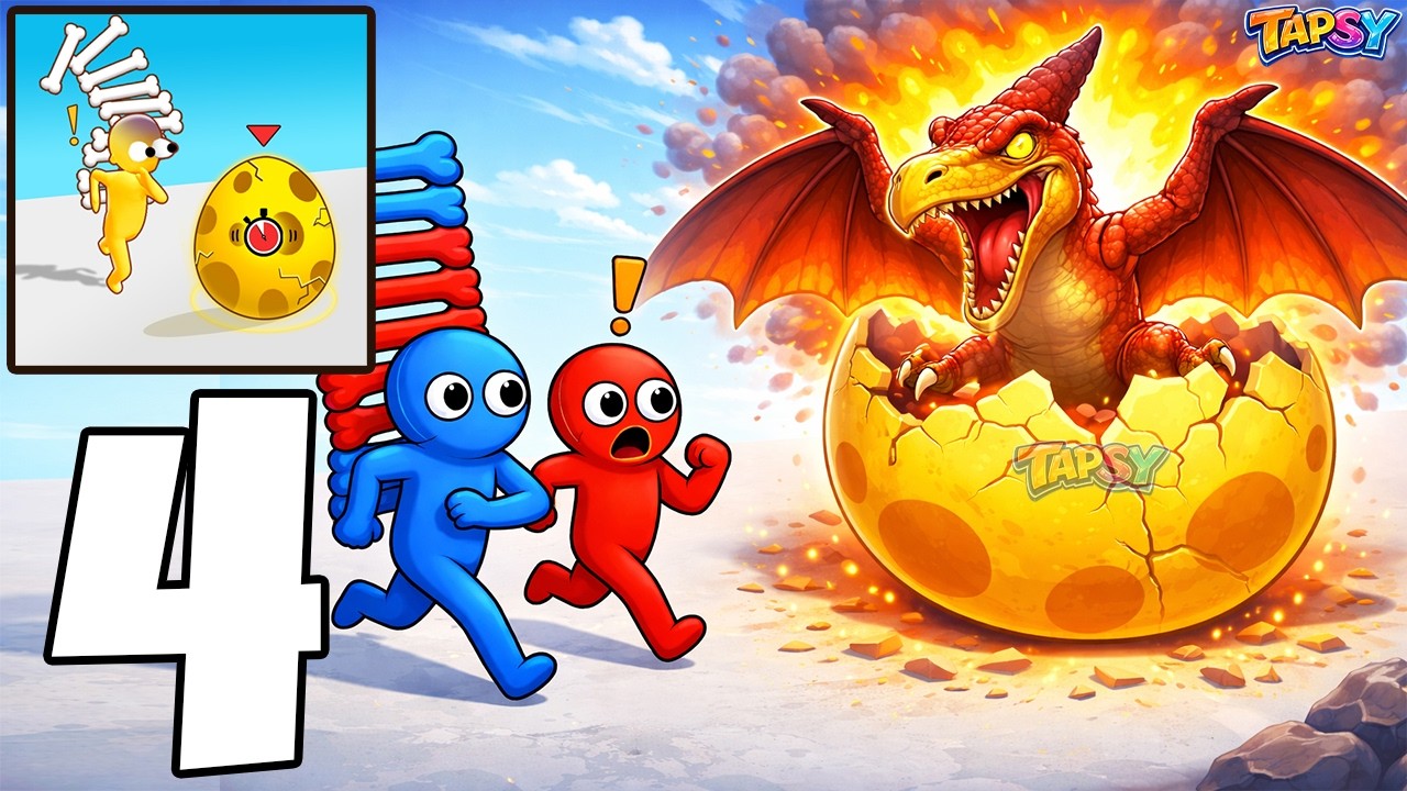 💥Dino Chaos Crazy Race Gameplay Walkthrough Levels 22-29 Wild Dinosaur Race (Android,iOS)