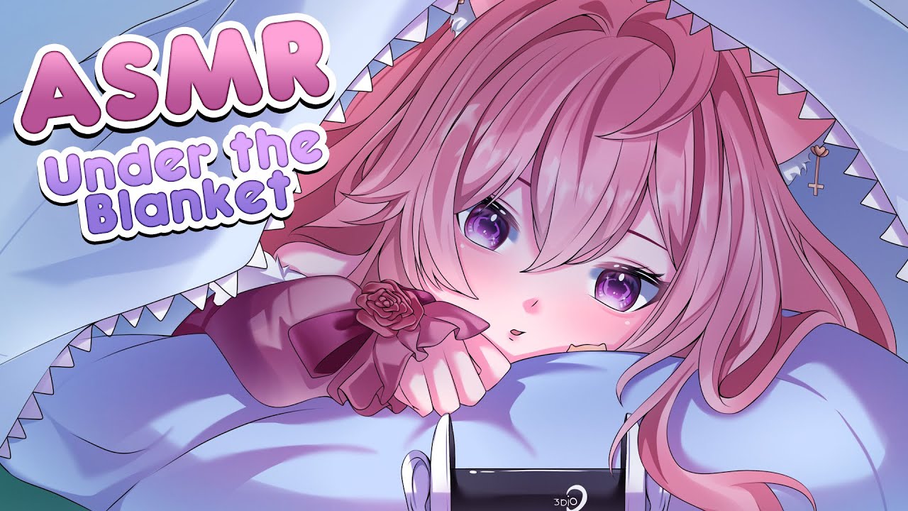 【3DIO ASMR】Relaxing Under the Blanket With your Catgirl!🐱 Warm and Fluffy Sounds!😴