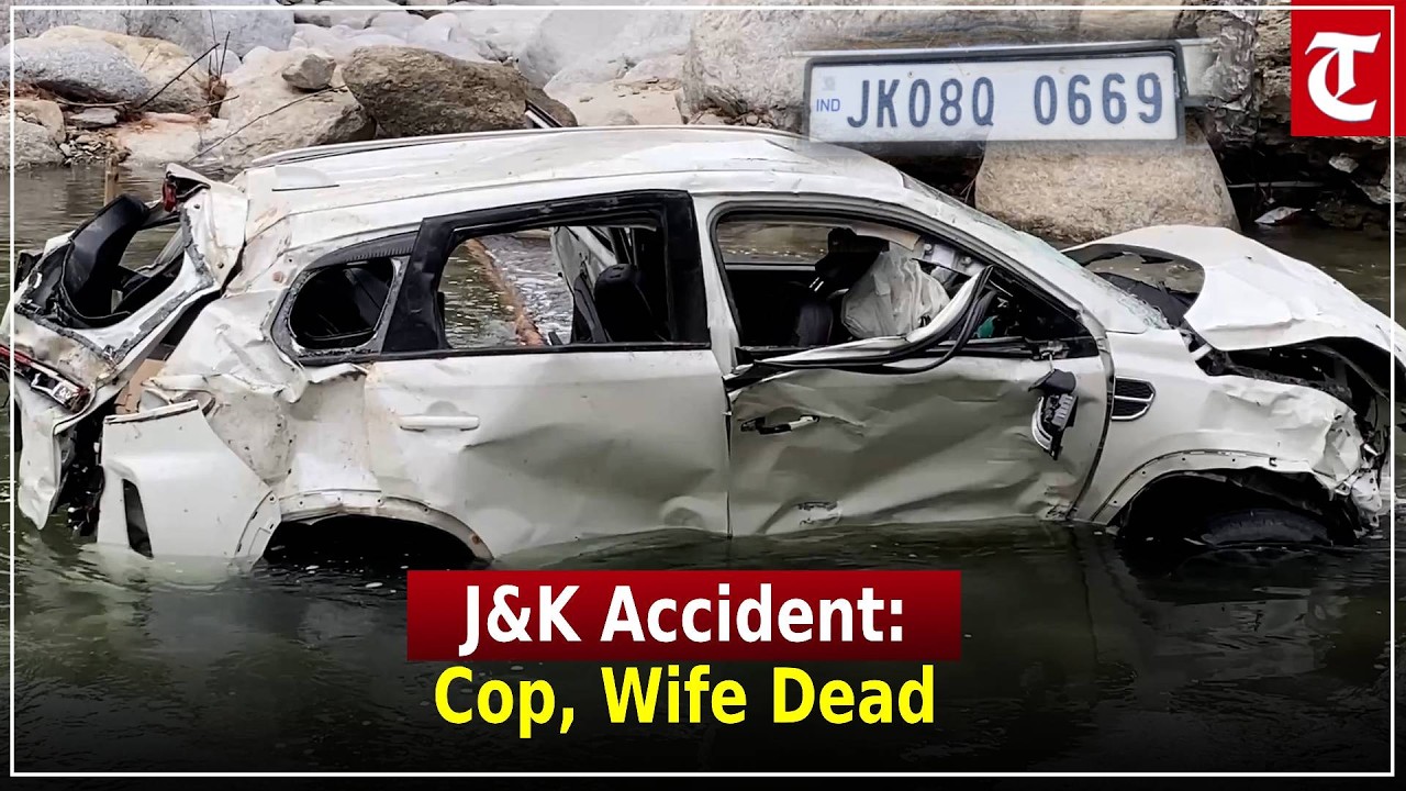 J&K: Police personnel and wife killed in Bhaderwah road accident; two children rescued safely.