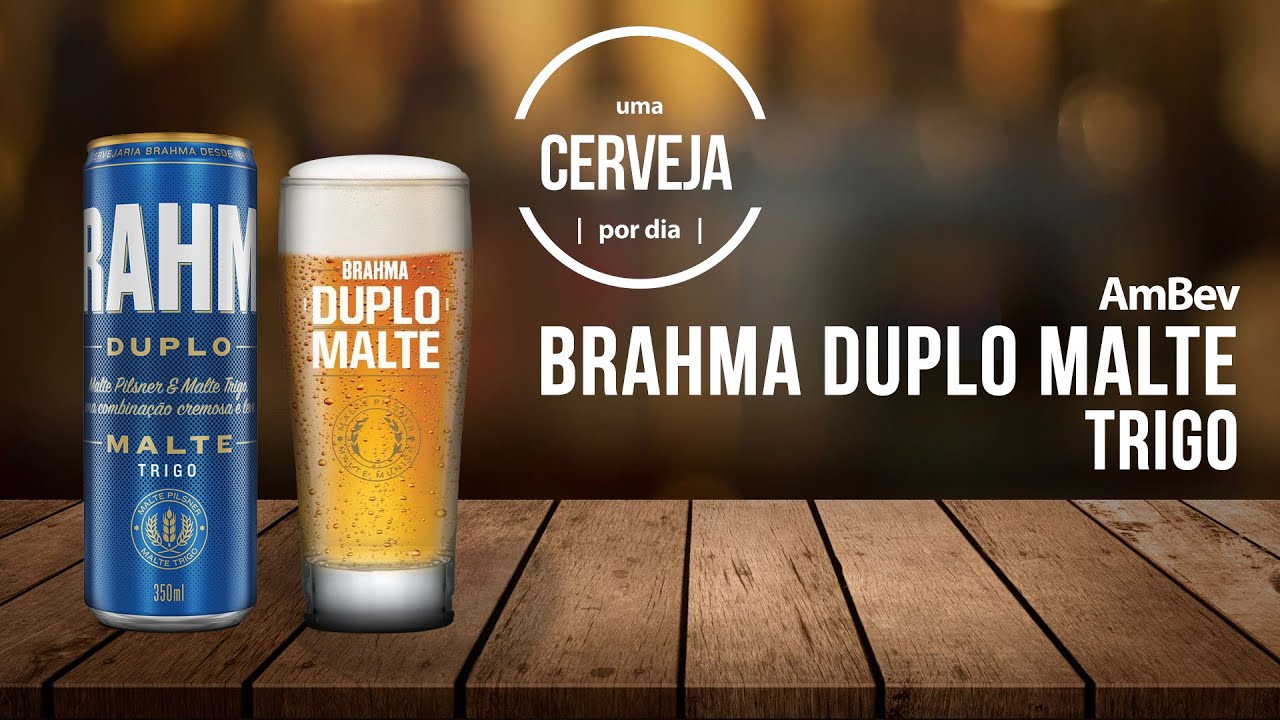Brahma Duplo Malte Trigo | AmBev | Uma Cerveja Por Dia #0526