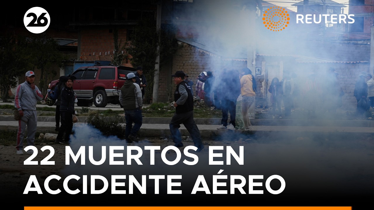 22 personas mueren en la caída de un avión que transportaba dinero en Bolivia | #Reuters