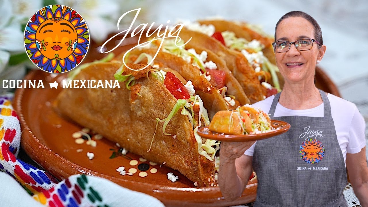 Tacos de Papa Enchilada Para Toda la Familia (NO PICAN)  y Recetas de Salsa Asada y Repollo