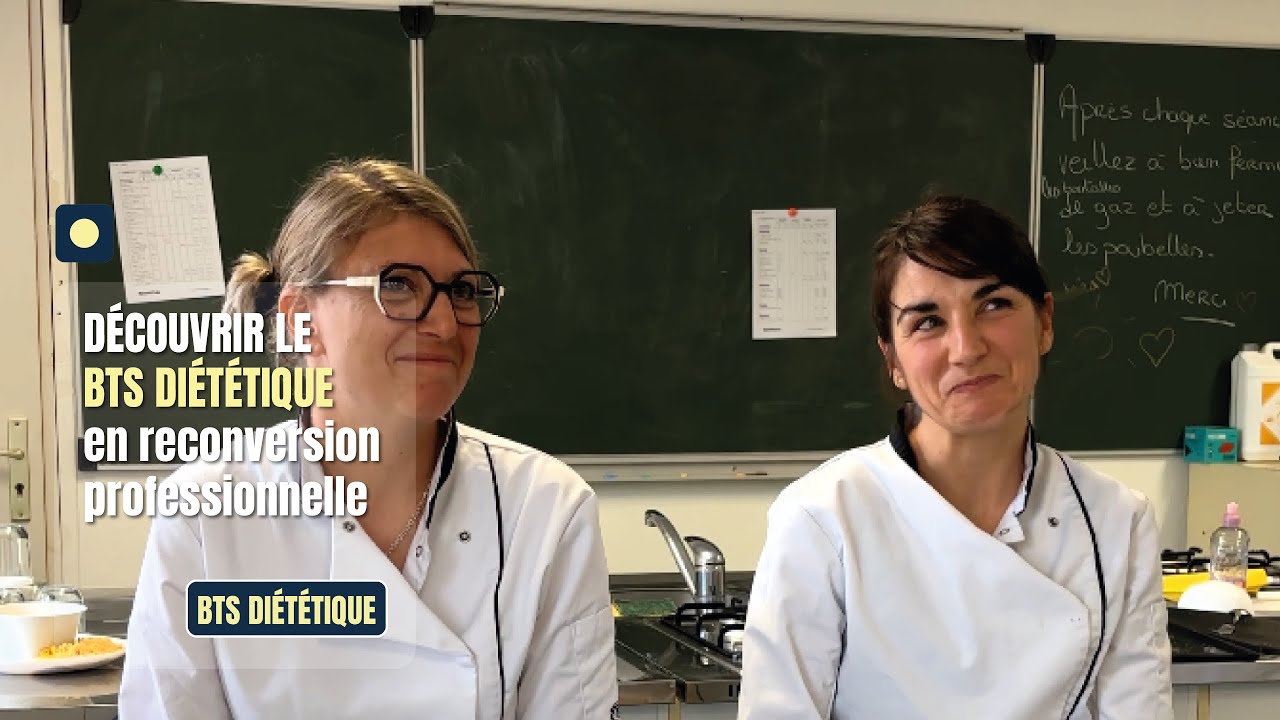 BTS Diététique - Découvrez notre formation en reconversion professionnelle