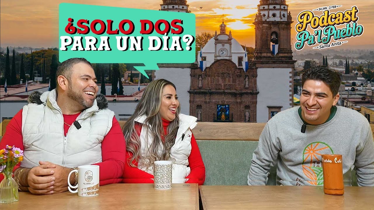 Dos enamorados que se encargan de un día en las fiestas de Santa Anita