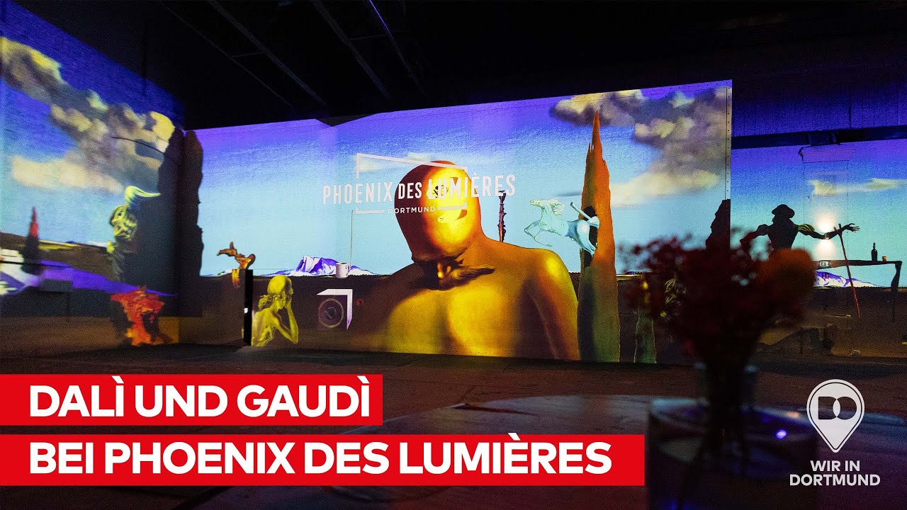 Dalì und Gaudì bei Phoenix des Lumières