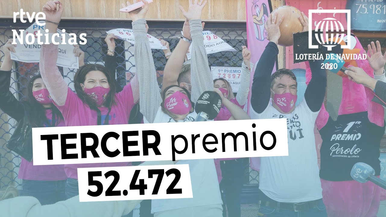 El TERCER PREMIO 52472 recae la mayor parte en DOS PEÑAS de BARBATE y CHICLANA | RTVE Noticias