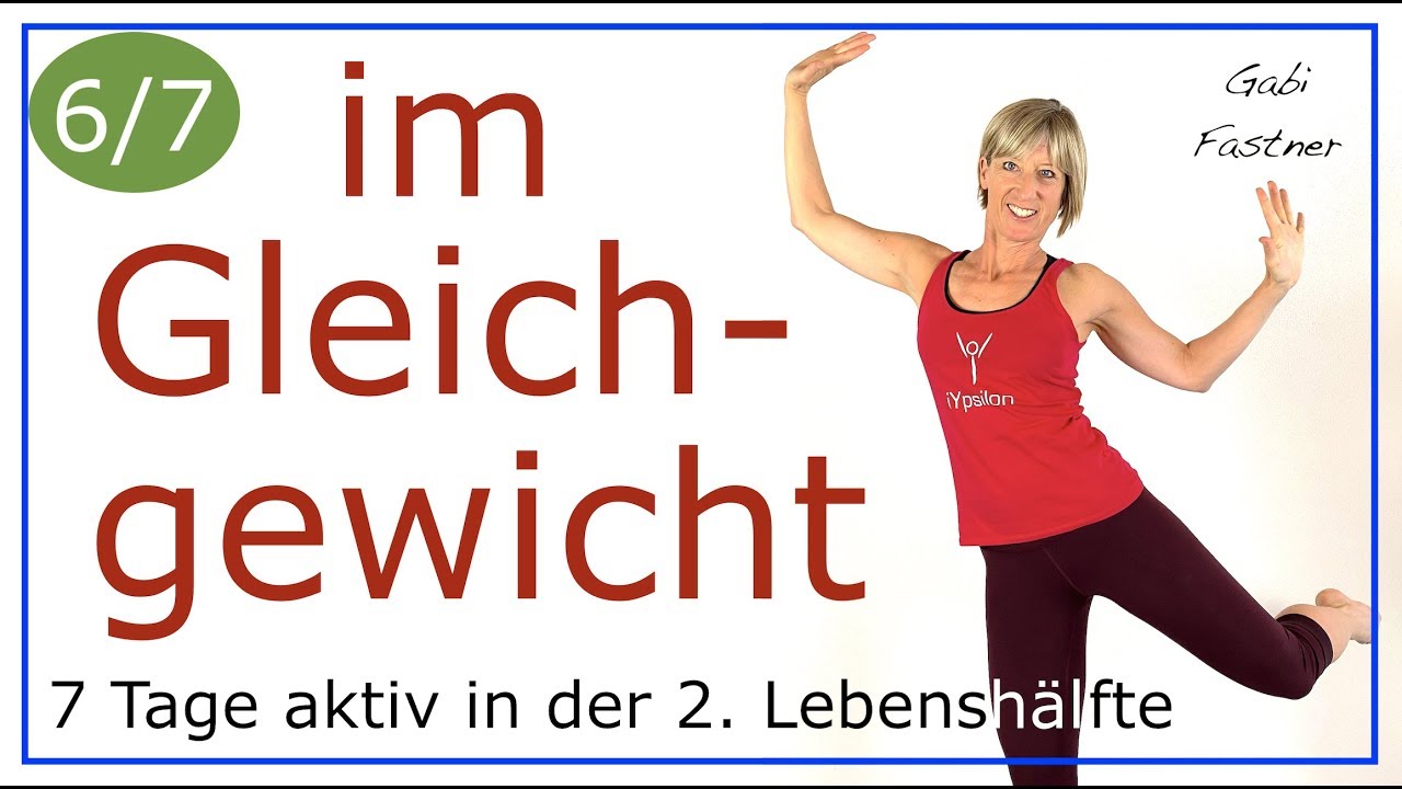 6/7🍓  22 min. Balance -Training für Stabilität und Sicherheit mit Kopf | ohne Geräte