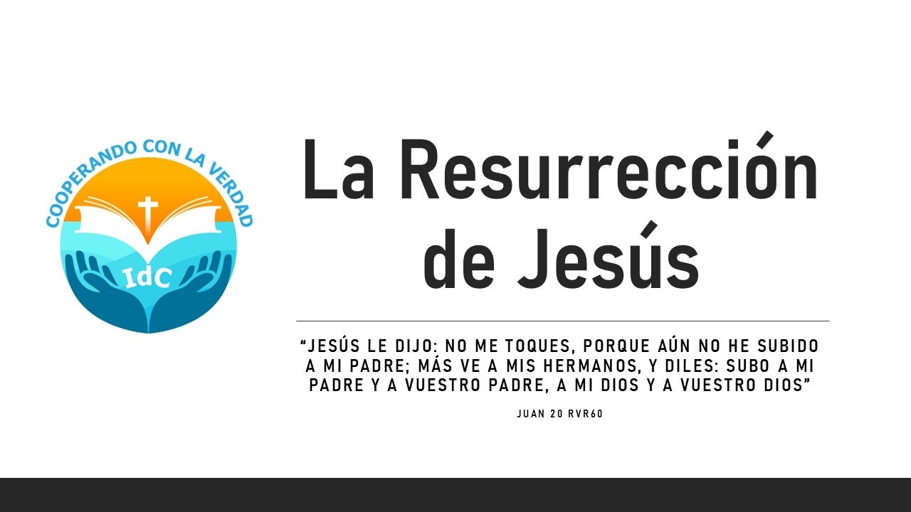 La Resurrección de Jesús - Juan 20 RVR60