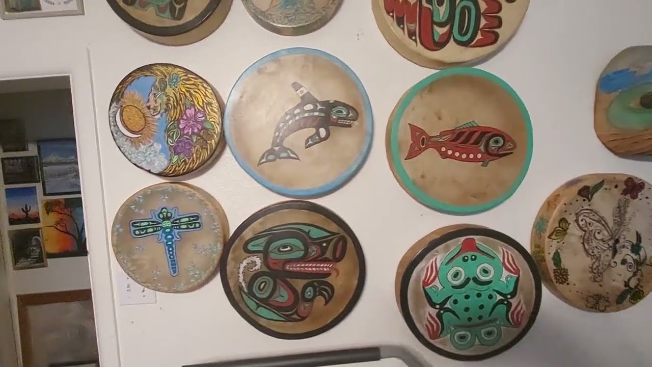 More Tlingit & Contemporary Hand Drums
