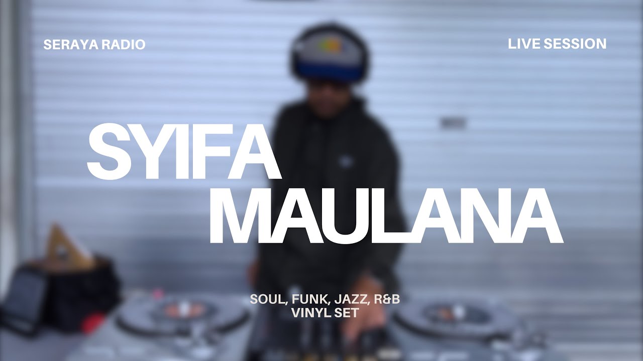 SYIFA MAULANA | Live Session Vinyl Set (Soul, Funk, R&B)
