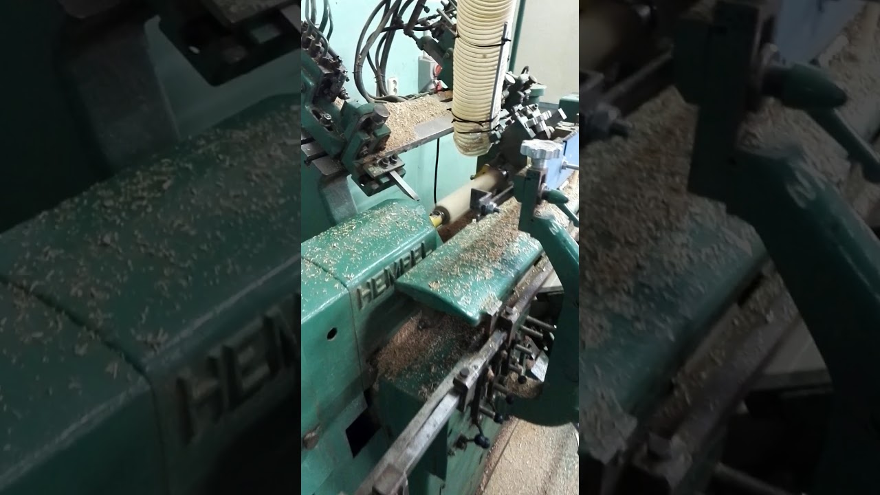 Hempel HH9 Automat tokarski/Automatic lathe/Drehautomat toczenie nóg