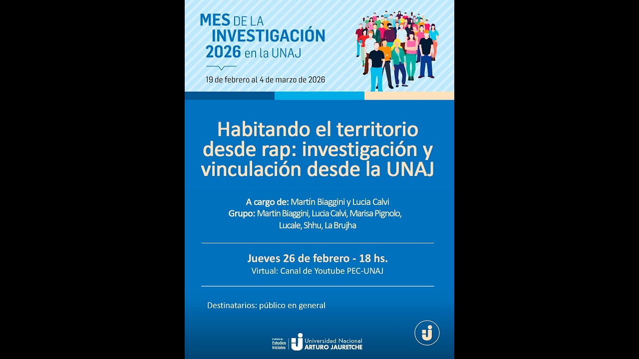 Habitando el territorio desde el rap: investigación y vinculación desde la UNAJ