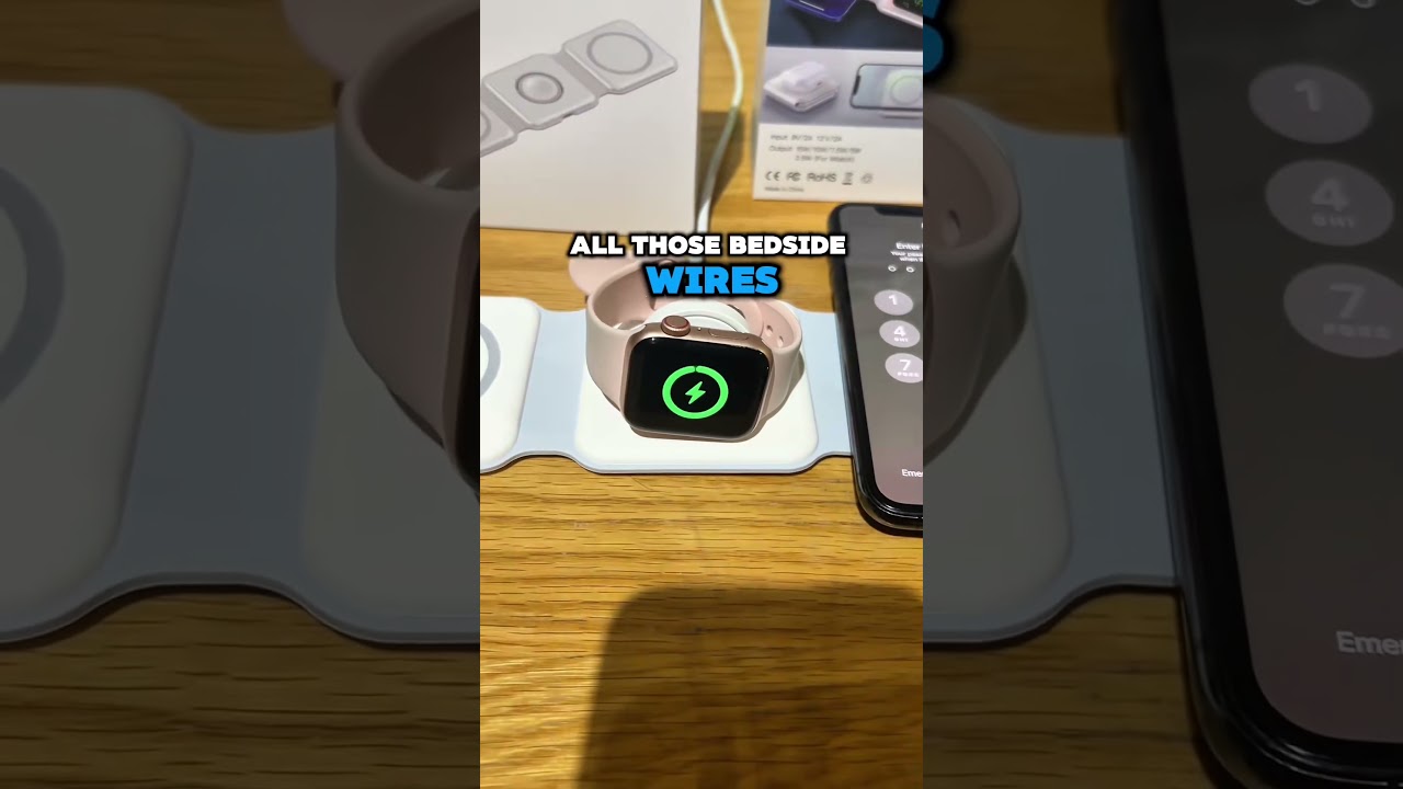 3-in-1 Foldable Wireless Charger: The Ultimate Tech Gift! 