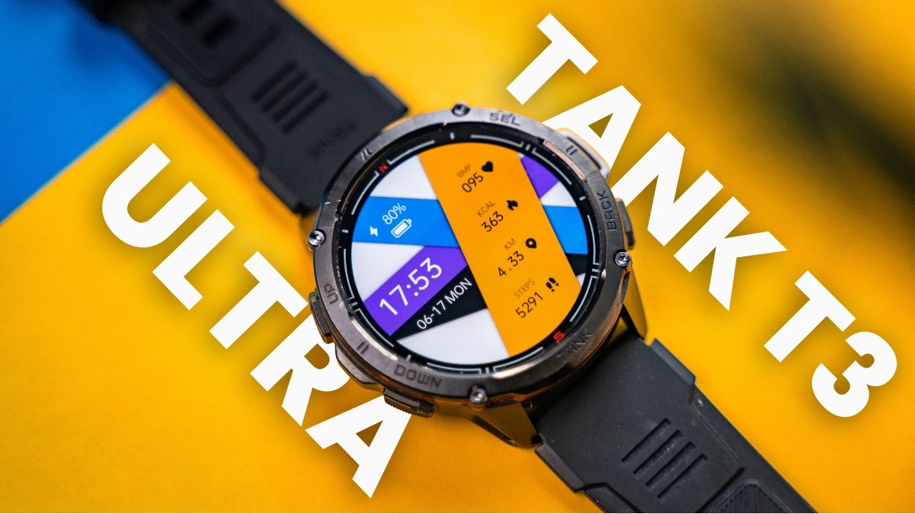 Najlepszy budżetowy smartwatch w 2025? - Kospet Tank T3 Ultra