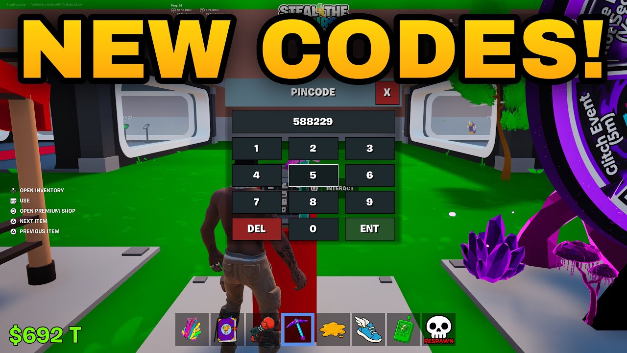 Fortnite Steal The Brainrot New Secret Admin Abuse Codes 