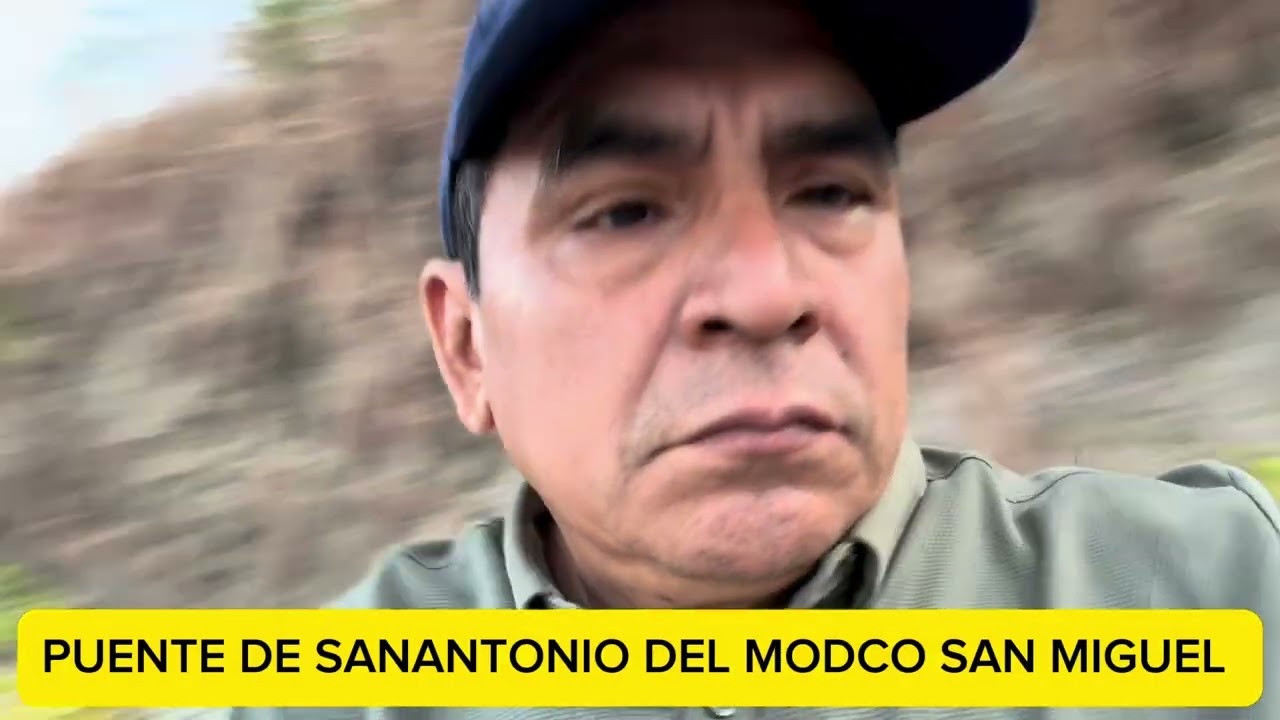 PUENTES DE SANANTONIO EL MOSCO Y CAROLINA EN LA ZONA NORTE DE SAN MIGUEL EL SALVADOR