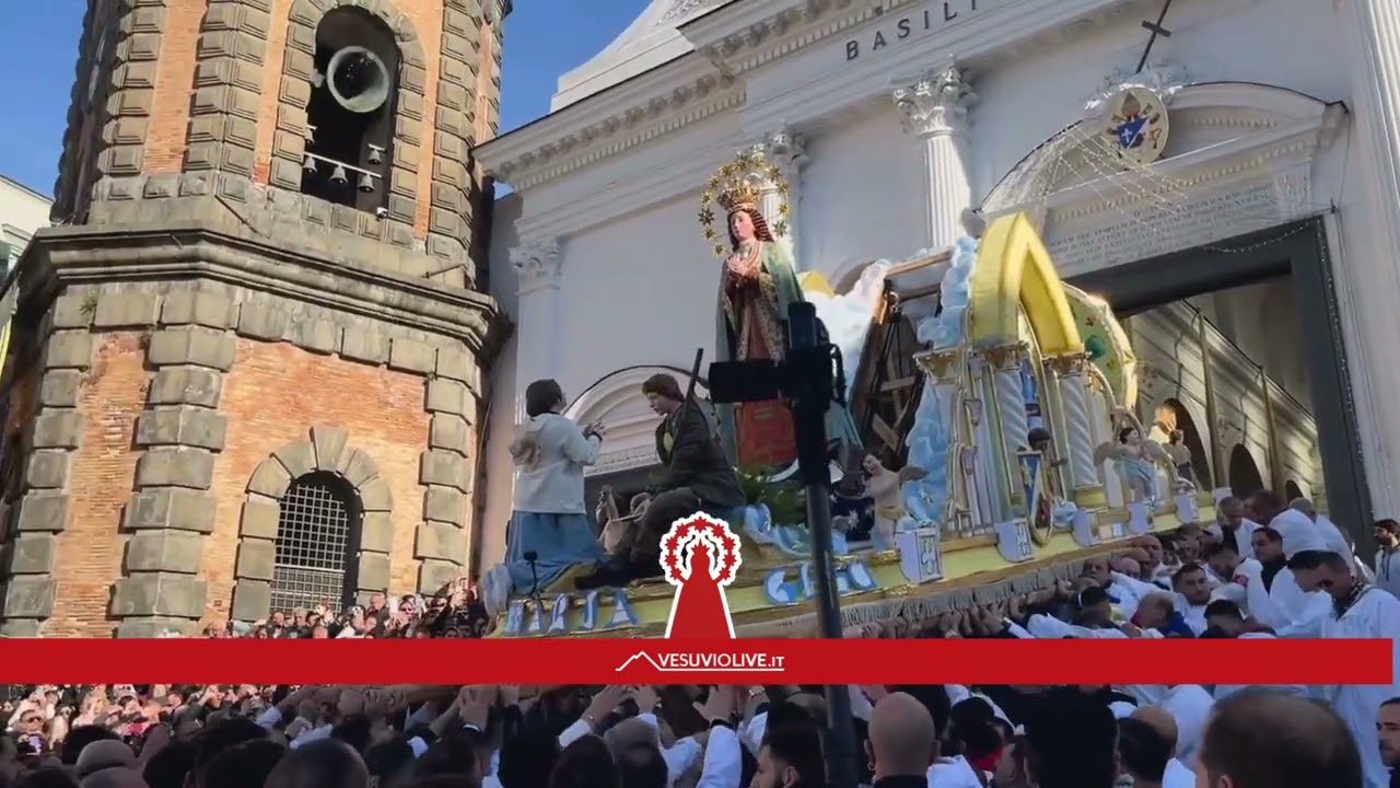 L'USCITA DEL CARRO TRIONFALE - FESTA DELL'IMMACOLATA 2025