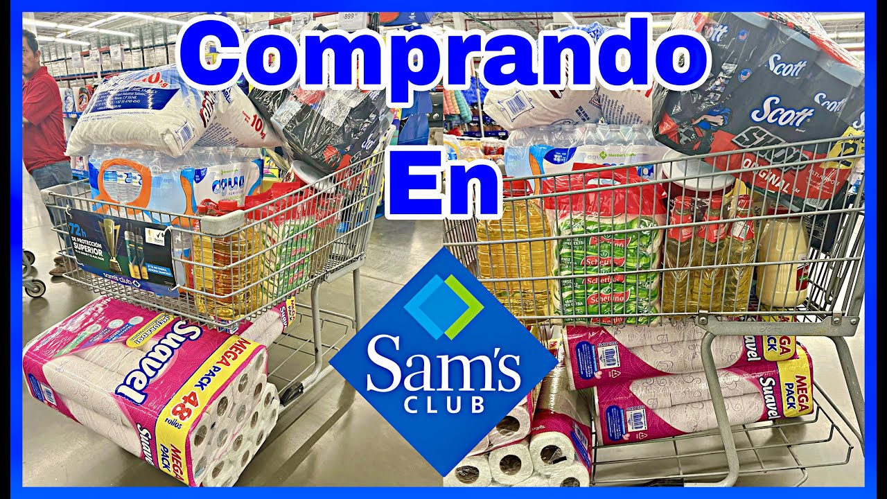 DESPENSA MENSUAL EN SAMS CLUB 💙