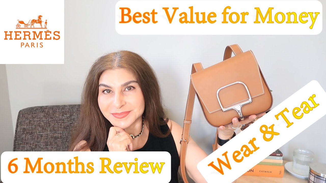 Hermes Della Cavalleria Bag 6 Months review Wear & Tear | Hermes Journey | Best Value Bag | OxanaLV
