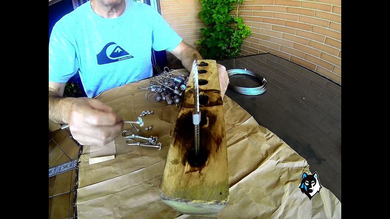 FABRICANDO PLOMOS CASEROS PARA ESCALADA ARTIFICIAL