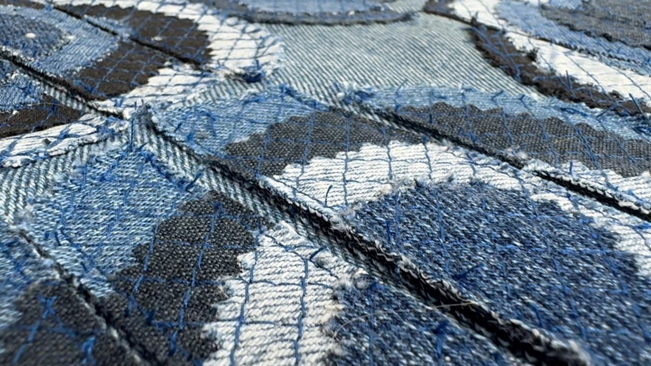 Шьем из джинсов с эффектом! DIY!  Denim! Upcycling!